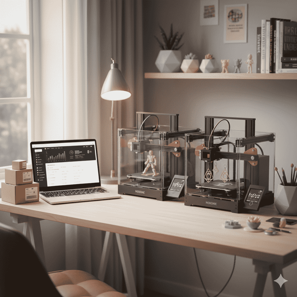 3D-Drucker von zu Hause aus Geld verdienen