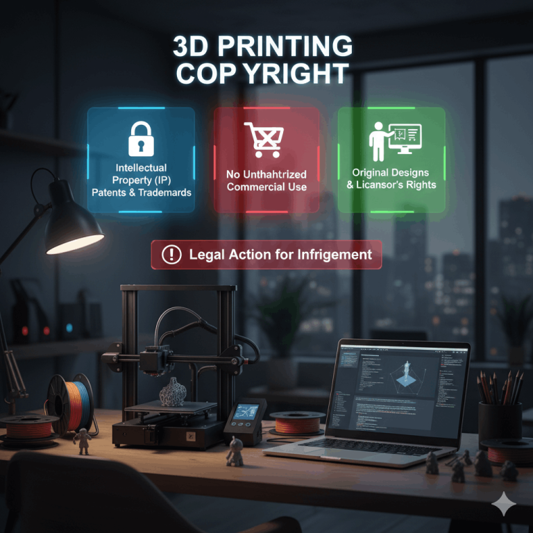3D-Druck verkaufen legal
