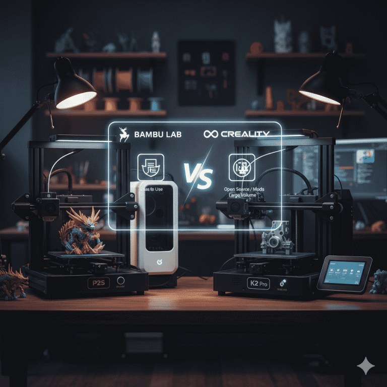 Bambu Lab vs. Creality: Welcher 3D-Drucker ist 2026 besser für die Serienproduktion?