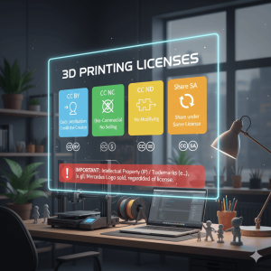 3D-Druck Lizenzrechte Guide: STL-Dateien rechtssicher nutzen (2026)