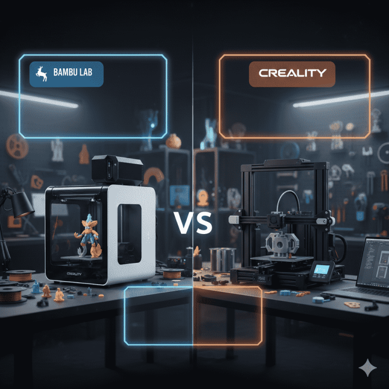 Bambu Lab vs. Creality: Welcher 3D-Drucker ist 2026 besser für die Serienproduktion?