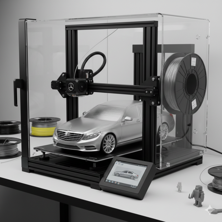 Mercedes Auto STL-Datei