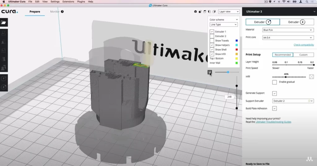 Ultimaker Cura: El estándar de oro por versatilidad