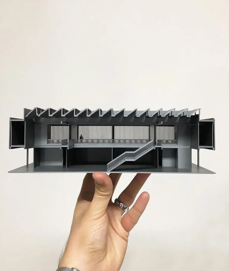 3d gedruckte architekturmodelle